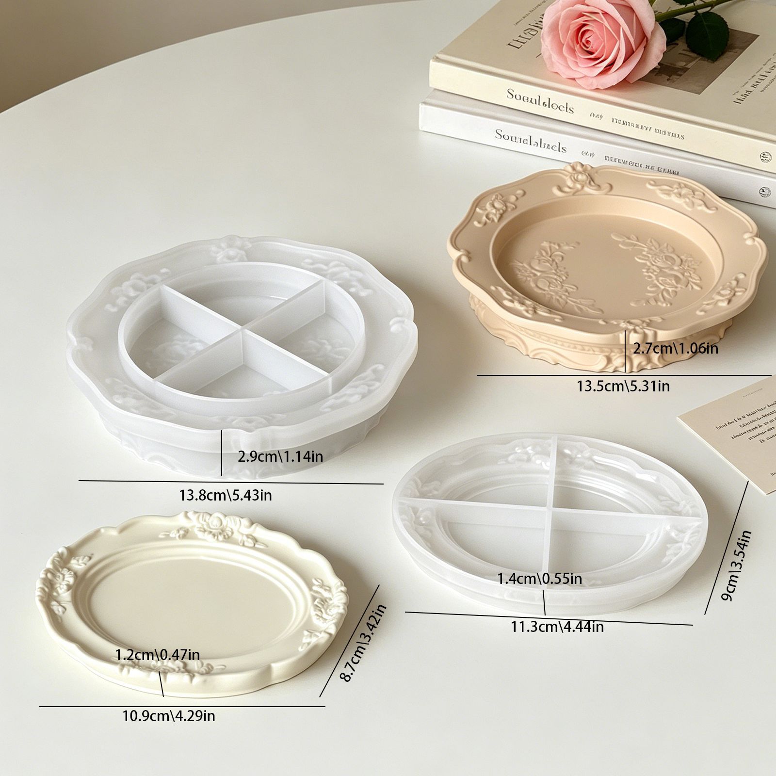 Elegant Vintage Baroque Lace S - đánh giá và giá Soap Making Kits