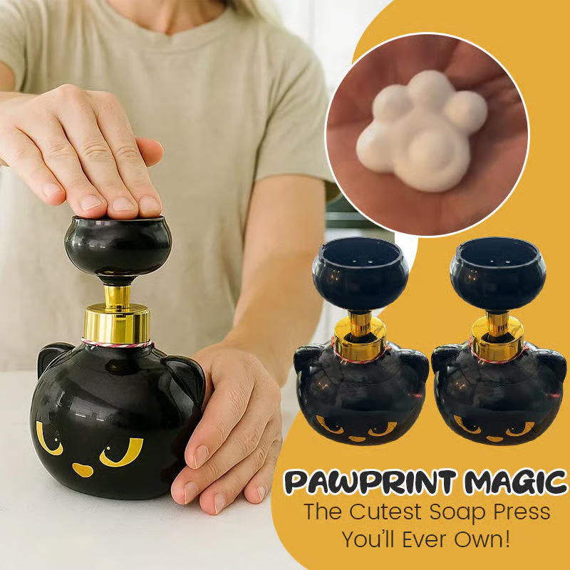 Cute Cat Paw Foam Soap Dispens - đánh giá và giá Soap Making Jar