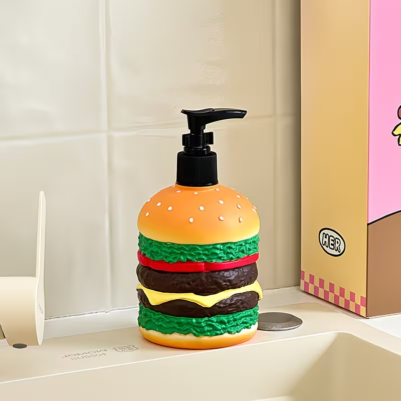 Cute hamburger shaped press-ty - đánh giá và giá Soap Making Jar