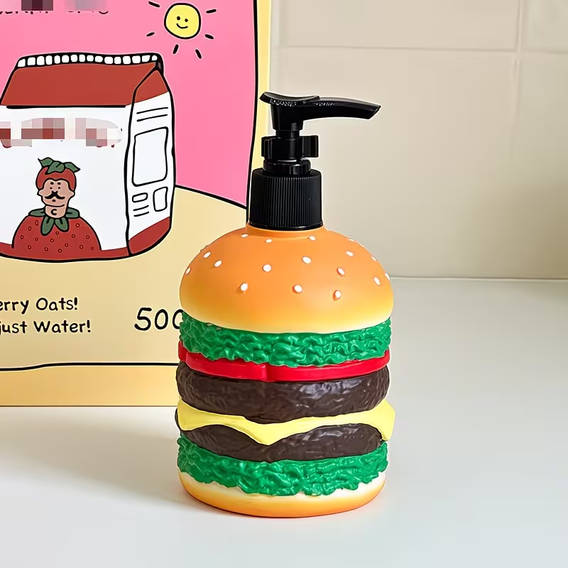 Cute hamburger shaped press-ty - đánh giá và giá Soap Making Jar