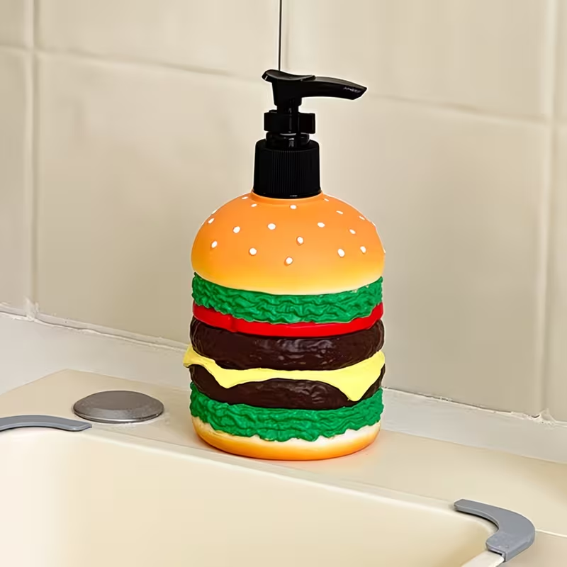 Cute hamburger shaped press-ty - đánh giá và giá Soap Making Jar