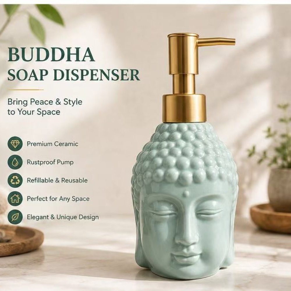 Ceramic Soap Dispenser Zen Med - đánh giá và giá Soap Making Jar