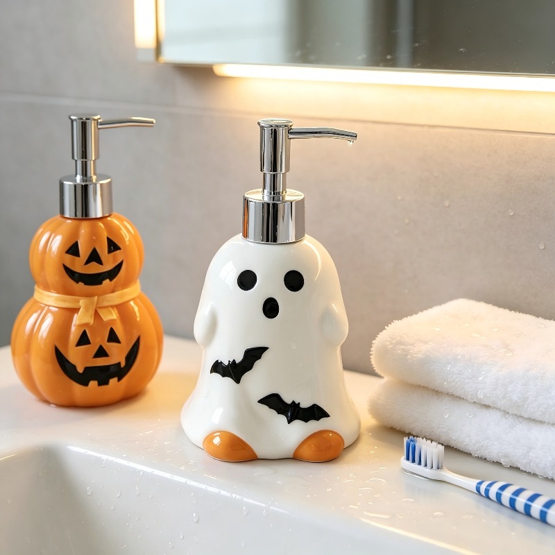 280ML Halloween Ghost Pumpkin  - đánh giá và giá Soap Making Jar