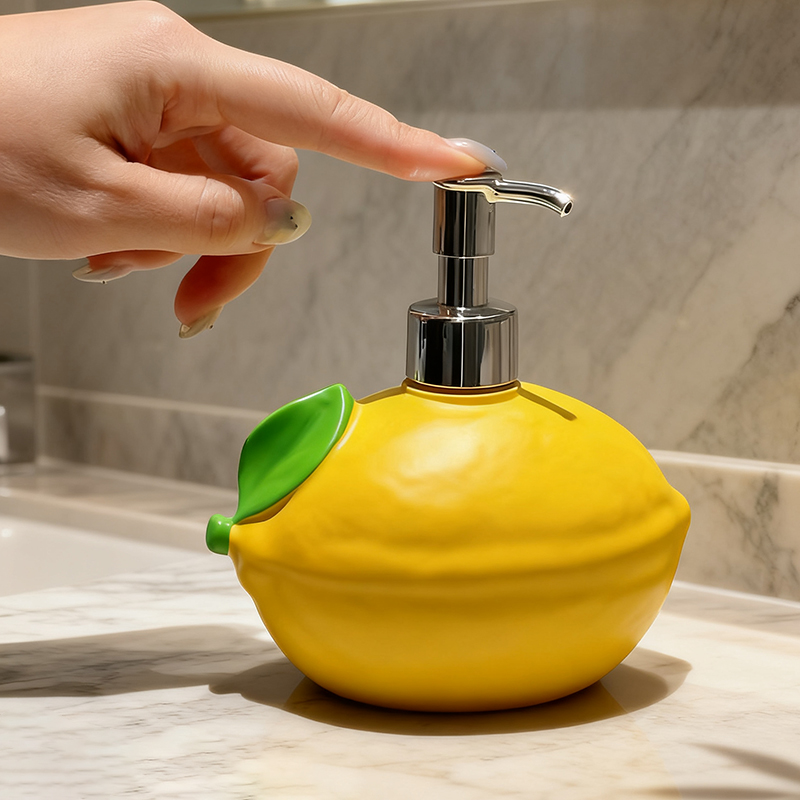 Cute Lemon Shaped Resin Soap D - đánh giá và giá Soap Making Jar