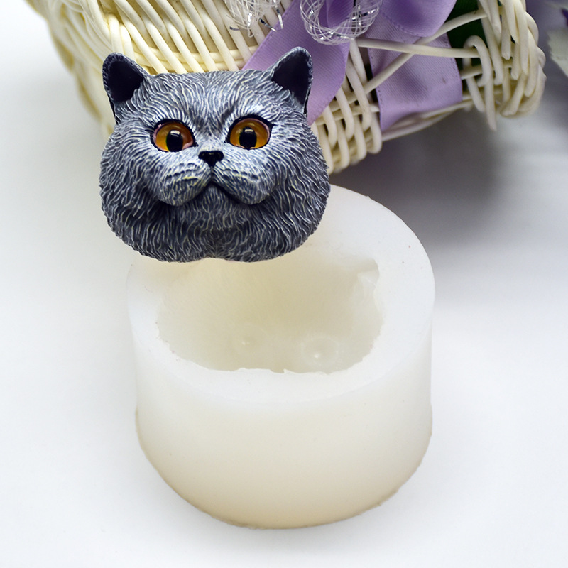 Silicone Mold Short-haired Cat - đánh giá và giá Soap Making Kits
