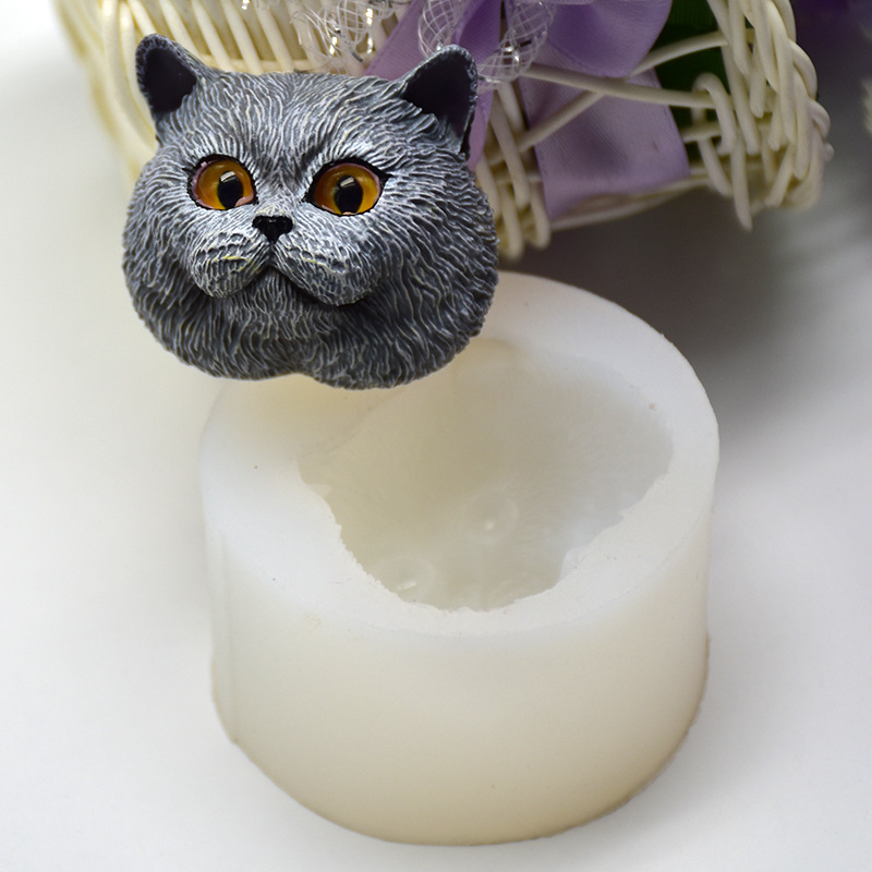 Silicone Mold Short-haired Cat - đánh giá và giá Soap Making Kits