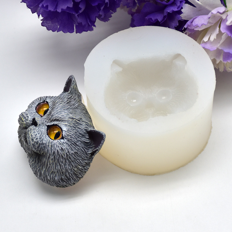 Silicone Mold Short-haired Cat - đánh giá và giá Soap Making Kits