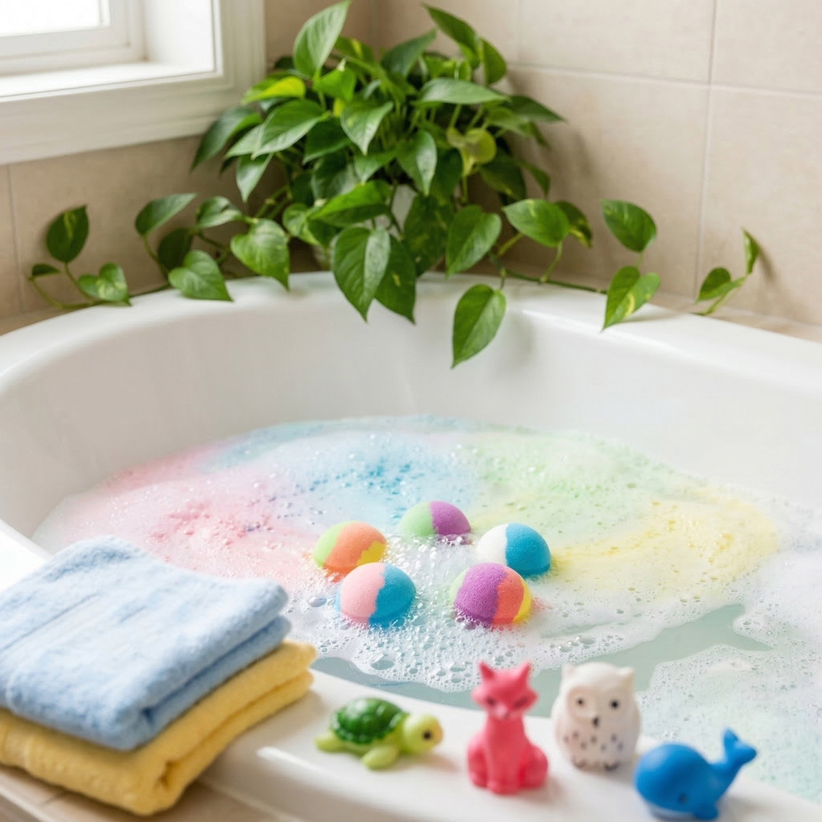 24 PCS Surprise Bath Bombs Spa - đánh giá và giá Shea Butter Raw