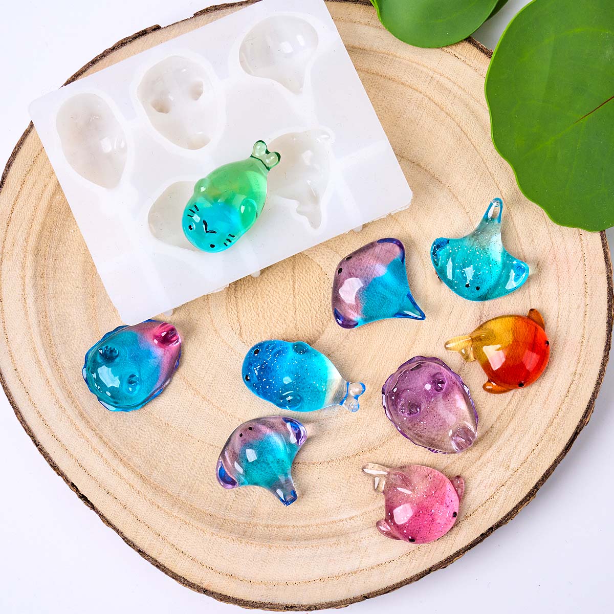 3D Healing Kawaii Manta Ray Wh - đánh giá và giá Soap Making Kits