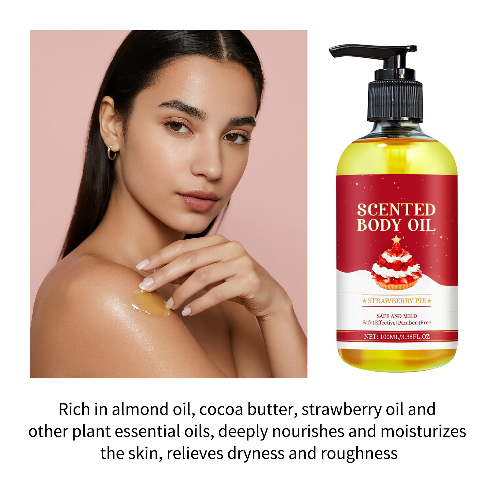 100ml Strawberry Crispy Cake B - đánh giá và giá Shea Butter Raw