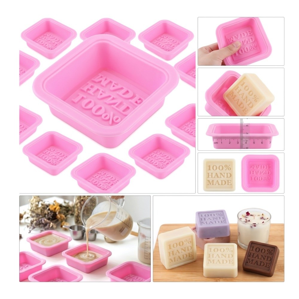 25PCS Silicone Silicone Soap M - đánh giá và giá Soap Making Cold Process