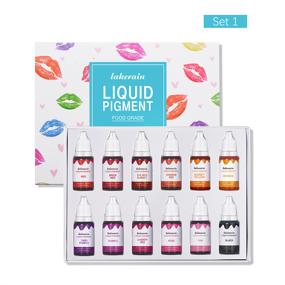 12pcs/Set DIY Liquid Pigment K - đánh giá và giá Soap Making Using Soap Base