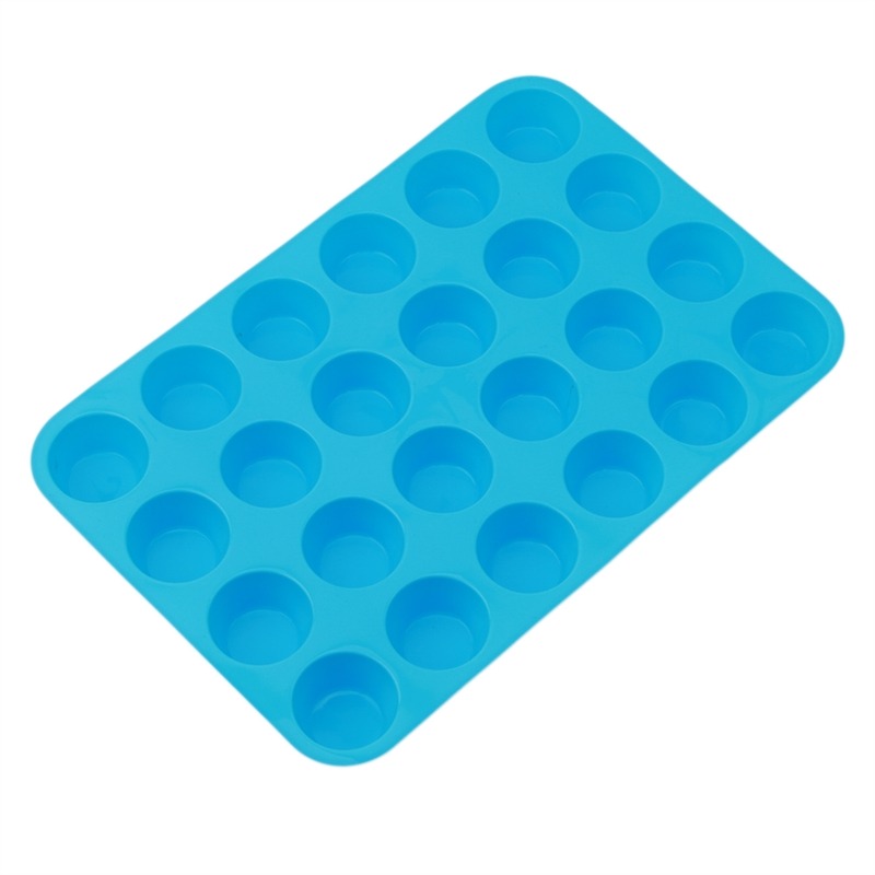24-Hole Cake Mold Silicone Soa - đánh giá và giá Soap Making Jar
