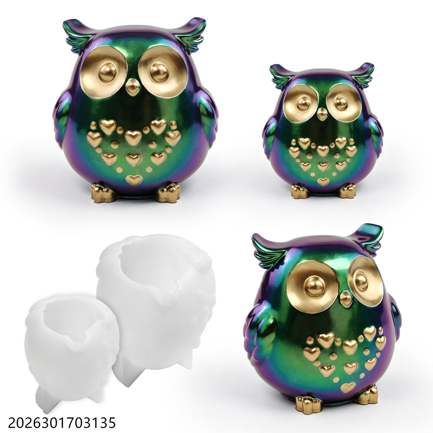 Owl Silicone Mold 3D Bird Shap - đánh giá và giá Soap Making Kits