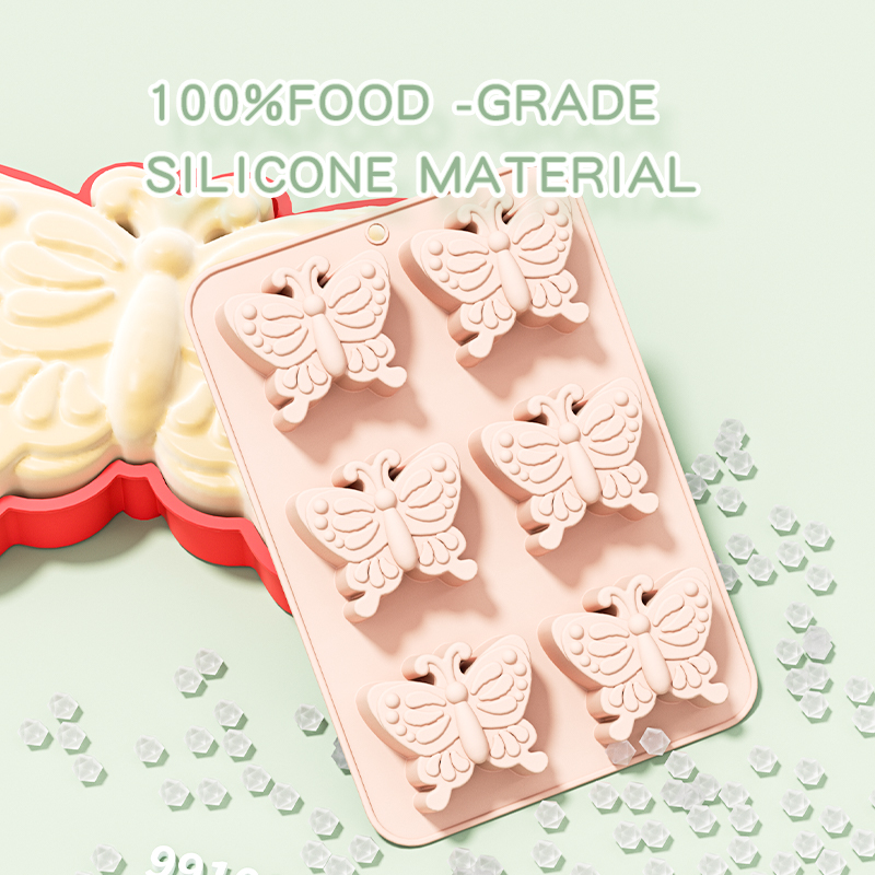 6 Hole 3D Insect Butterfly Sil - đánh giá và giá Soap Making Jar